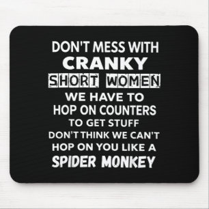 Störe nicht Cranky Short. Müssen reinspringen, um  Mousepad