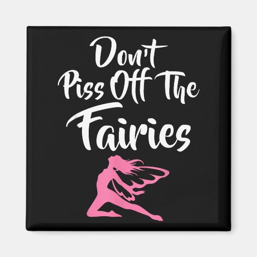 Störe nicht die Feen Märchen Fantasy Fee  Magnet (Vorne)