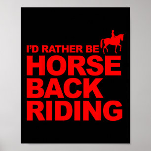 Storecastle Id statt Reitpferd Poster