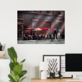 Storefront - Bastiltag im Französischen Poster (Heimbüro)