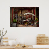 Storefront - Frankreich, NJ - Die Boutique Poster (Küche)