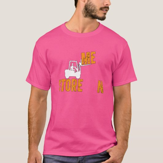 Storemen Gabelstaplerlager LKW Gabelstapler T-Shirt (Vorderseite)