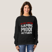 Stören Sie den Gaming-Modus nicht Sweatshirt (Vorne ganz)