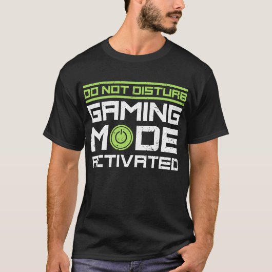 Stören Sie den Gaming-Modus nicht T-Shirt (Vorderseite)