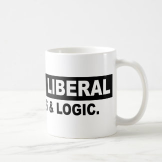 STÖREN SIE EIN LIBERALE GEBRAUCHS-TATSACHEN UND KAFFEETASSE