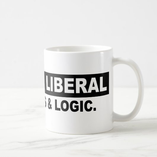 STÖREN SIE EIN LIBERALE GEBRAUCHS-TATSACHEN UND KAFFEETASSE (Rechts)