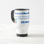 Stören Sie ein liberales… Tasse (Vorderseite Links)