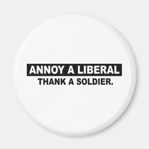 STÖREN SIE EINEN LIBERALEN. DANKEN SIE EINEM MAGNET