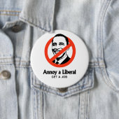 Stören Sie einen Liberalen - erhalten Sie einen Button (Beispiel)