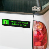 Stören Sie einen Liberalen glauben an Autoaufkleber (Auf Lkw)