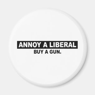 STÖREN SIE EINEN LIBERALEN KAUF EIN GEWEHR MAGNET