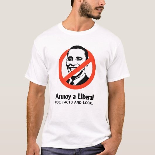 Stören Sie einen Liberalen - verwenden Sie T-Shirt (Vorderseite)