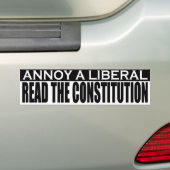 Stören Sie Liberale - lesen Sie den Autoaufkleber (Auf Auto)