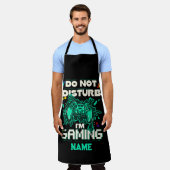 Stören Sie mich nicht beim Gaming, Video Gamer Gee Schürze (Getragen)