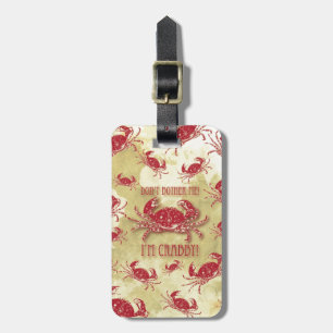 Stören Sie mich nicht, ich sind mürrisches Gepäckanhänger