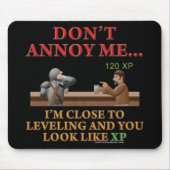 Stören Sie mich nicht Mousepad (Vorne)