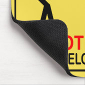 STÖREN SIE NICHT DAS ENTWICKLERTEAM MOUSEPAD (Ecke)