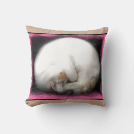 Stören Sie nicht das Katzen-Wurfs-Kissen Kissen