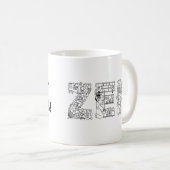 Stören Sie nicht! Kaffeetasse (VorderseiteRechts)