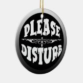 Stören Sie nicht Tür-Aufhänger für Schlafzimmer Keramik Ornament (Rechts)