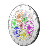 Störende Blume Burst Dartscheibe (Vorderseite rechts)