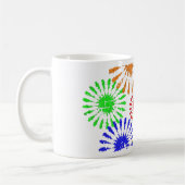 Störende Blume Burst Kaffeetasse (Links)
