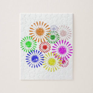 Störende Blume Burst Puzzle