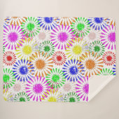 Störende Blume Burst Sherpadecke (Vorderseite (Horizontal))