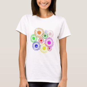 Störende Blume Burst T-Shirt