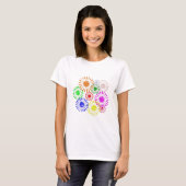 Störende Blume Burst T-Shirt (Vorne ganz)