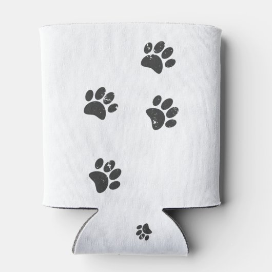 Störende Hundeschollen Dosenkühler (Rückseite)