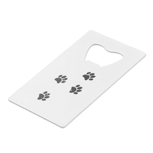 Störende Hundeschollen Geldbeutel Flaschenöffner (Rückseite Schrägansicht)