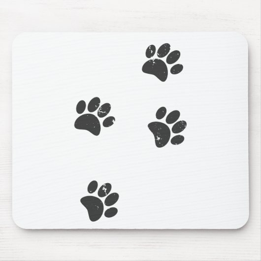 Störende Hundeschollen Mousepad (Vorne)