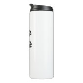 Störende Hundeschollen Thermosbecher (Nach rechts gedreht)