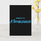 Störenfried Anscheinend bin ich ein Störenfried Lu Karte (Gelbe Blume)