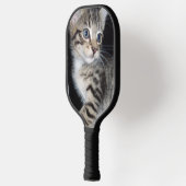 "Störenfried: Die Mischlinge Tabby Kitten Pickleball Schläger (Links)