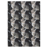 "Störenfried: Die Mischlinge Tabby Kitten Tischdecke (Vorderseite)