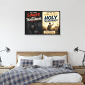 Störenfried Leinwanddruck (Insitu (Schlafzimmer))
