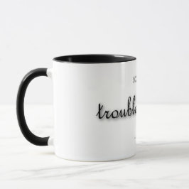 Störenfriedprinzessin! - Klassisch schwarz auf wei Tasse
