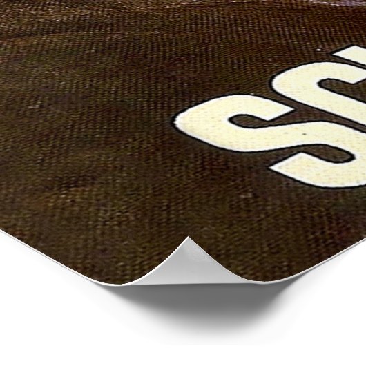 Stores, Eisenbahn, Zug über Brücke, Schweiz Poster (Ecke)