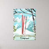 Stores Schweiz Canvas Print Leinwanddruck (Vorderseite)