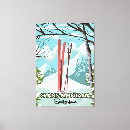 Stores Schweiz Canvas Print Leinwanddruck (Vorderseite)