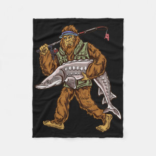 Störfischen Bigfoot Angler Fleecedecke