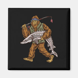 Störfischen Bigfoot Angler Magnet