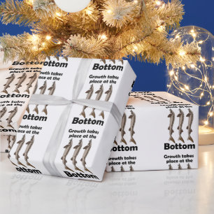 Störfischwachstum findet am Boden statt Geschenkpapier