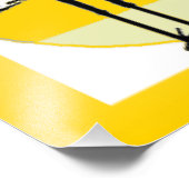 Stork and Baby Bundle Fotodruck (Ecke)