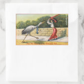 Stork Attack Stickers (kinderfrei) (Tasche)