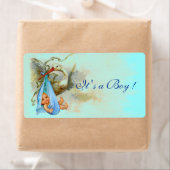 STORK BABY BOY SHOWER BLAUE (Insitu)