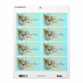 STORK BABY BOY SHOWER BLAUE (Vorne)