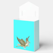 STORK BABY BOY SHOWER BLUE GEM STONE MONOGRAM GESCHENKSCHACHTEL (Geöffnet)